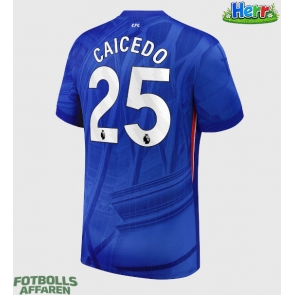 Chelsea Moises Caicedo #25 Hemmatröja 2025-26 Kortärmad